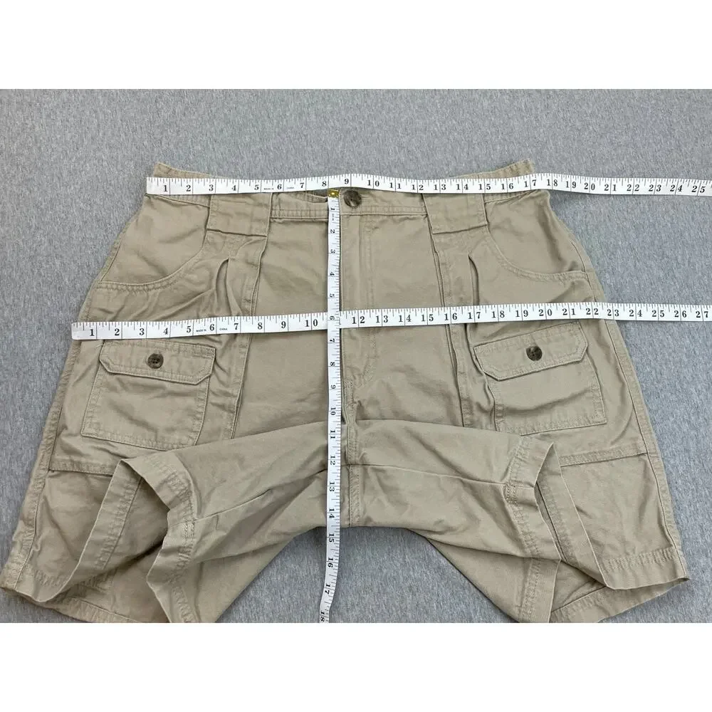 Redhead Shorts Mens 38 Beige‎ 100% Cotton Outdoor Utility Cargo 8